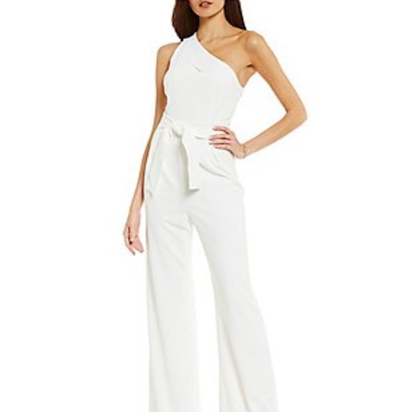 antonio melani white jumpsuit